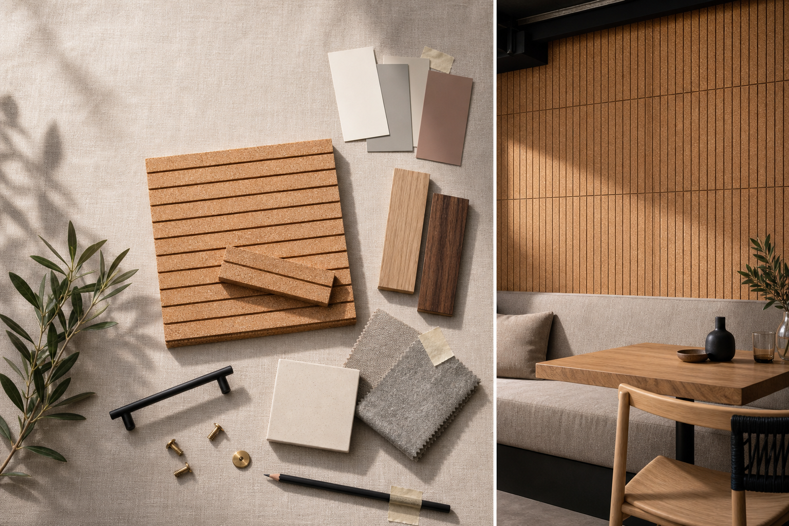 How to Build an Interior Design Mood Board with Cork
