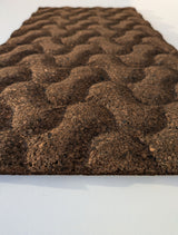 Dreamy Clouds - Cork Wall Panels in Natural Black Color