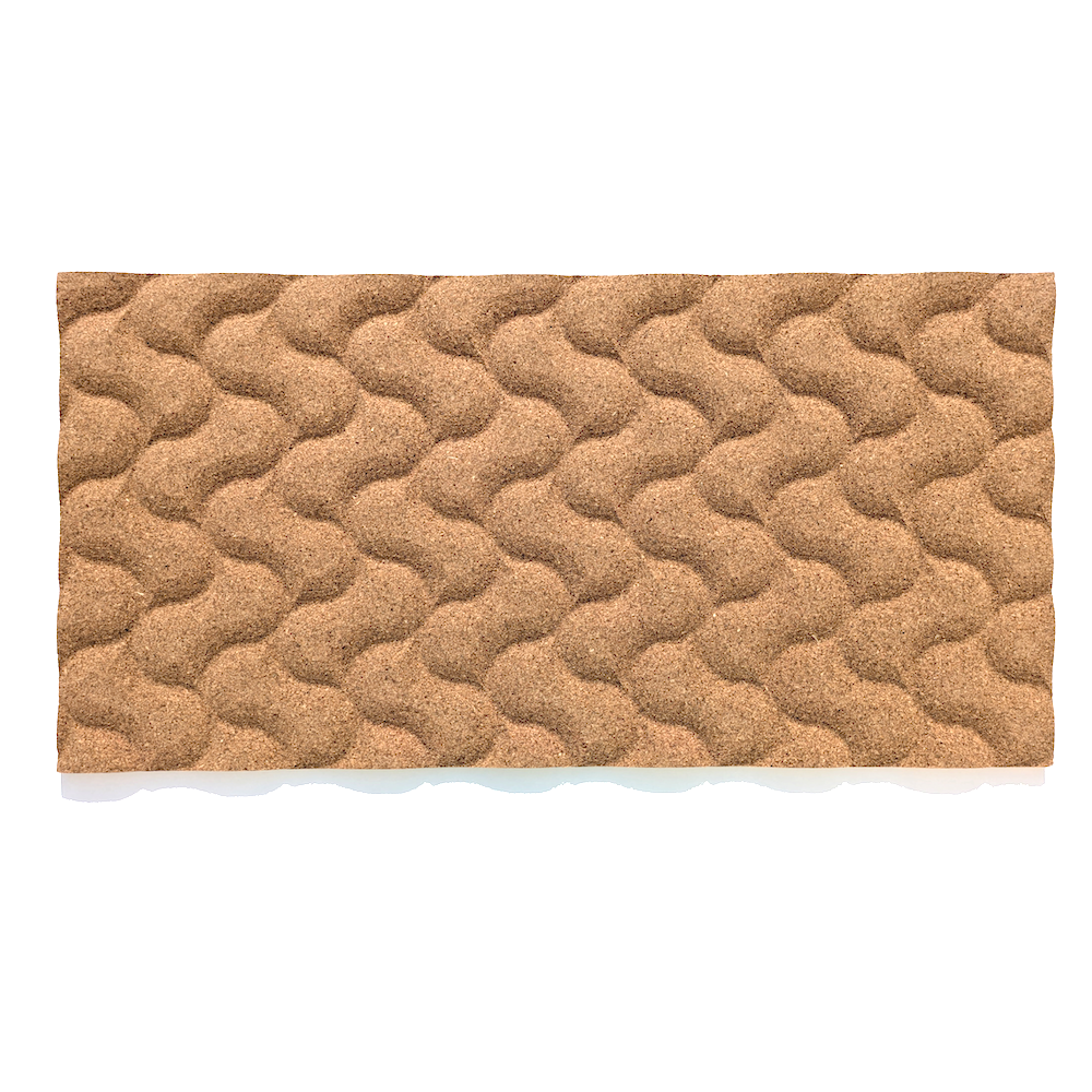 Dreamy Clouds - Cork Wall Panels in Natural Color