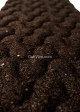 Dreamy Clouds - Cork Wall Panels in Natural Black Color