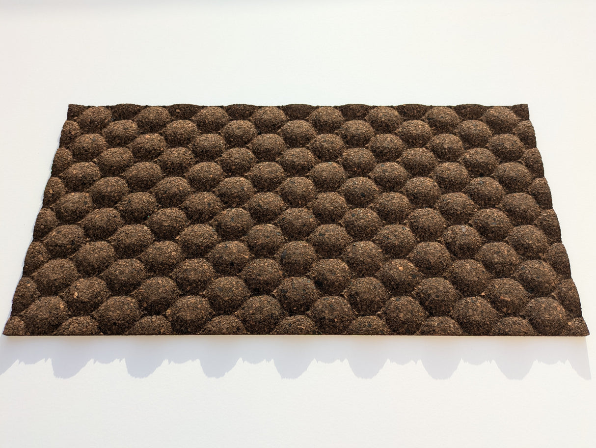 Golf - Cork Wall Panels in Natural Black Color