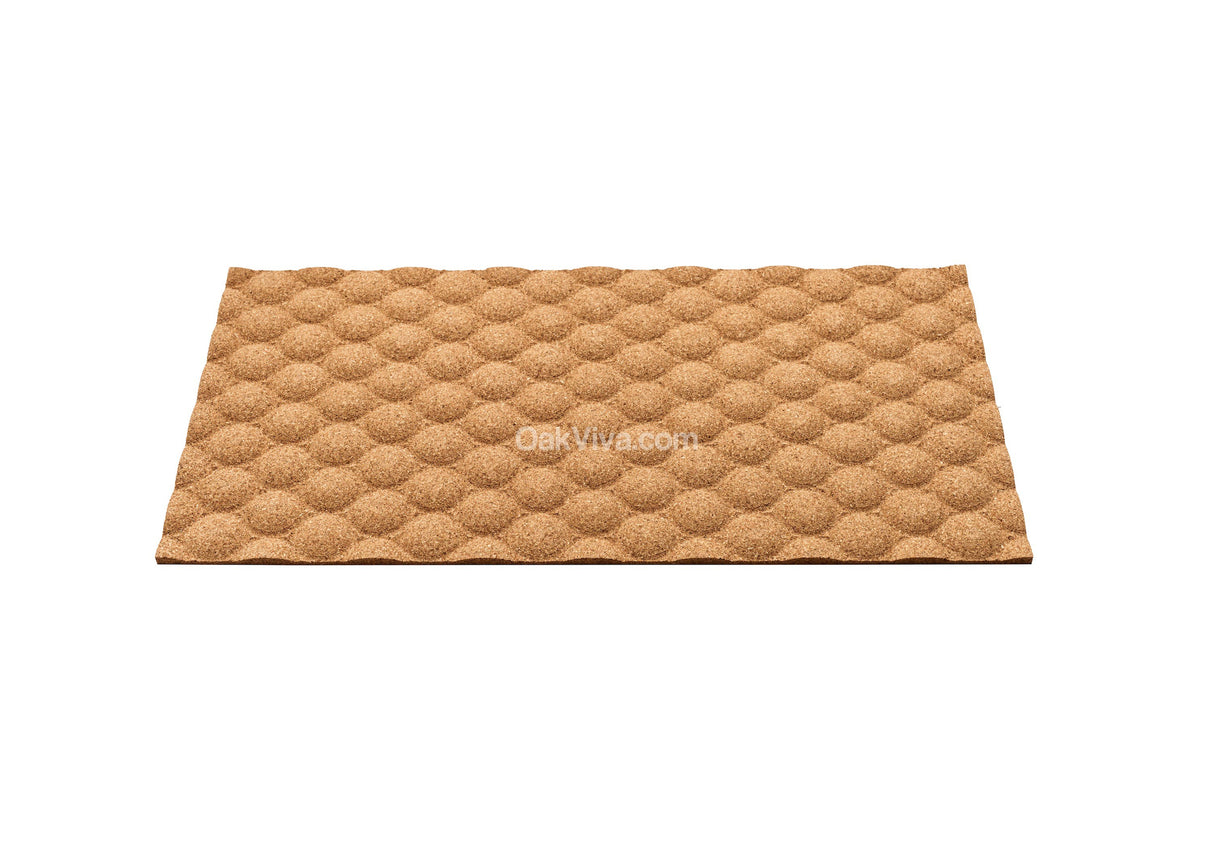 Golf - Cork Wall Panels in Natural Color