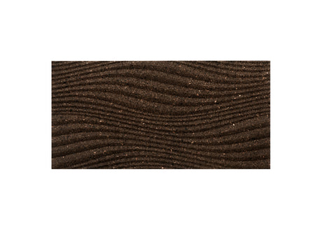 Grace - 3D Cork Wall Tiles in Natural Black Color