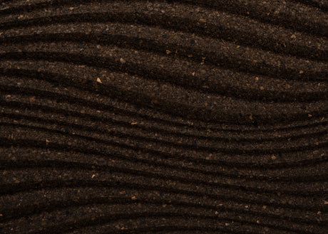 Grace - 3D Cork Wall Tiles in Natural Black Color