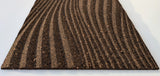 Grace - 3D Cork Wall Tiles in Natural Black Color