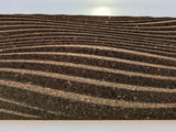 Grace - 3D Cork Wall Tiles in Natural Black Color