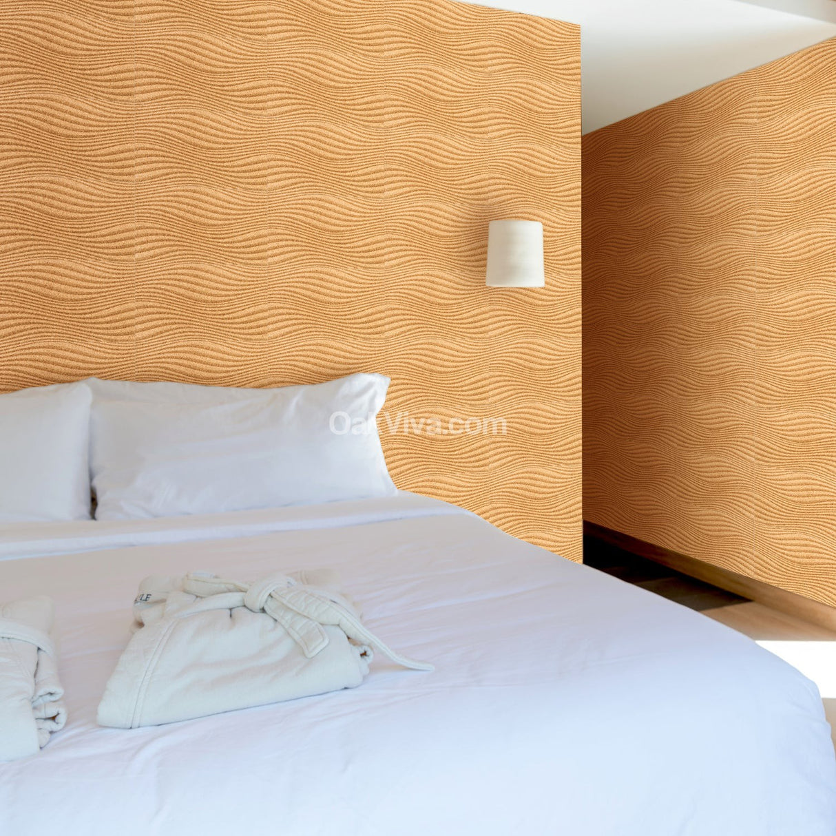 Grace - Cork Wall Tiles in Natural Color