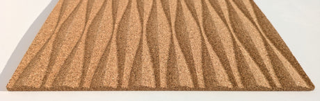 Meadows - Decorative Cork Wall Panels in Natural Color