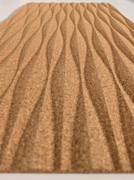 Meadows - Decorative Cork Wall Panels in Natural Color