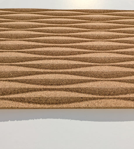 Meadows - Decorative Cork Wall Panels in Natural Color