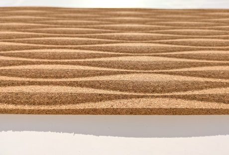 Meadows - Decorative Cork Wall Panels in Natural Color