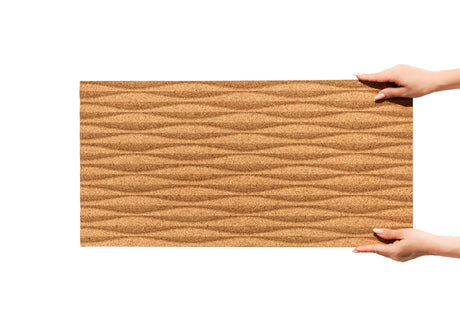 Meadows - Decorative Cork Wall Panels in Natural Color
