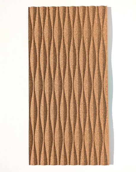 Meadows - Decorative Cork Wall Panels in Natural Color