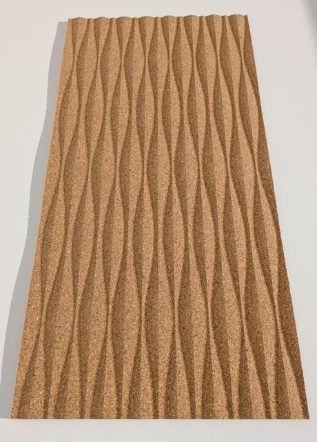 Meadows - Decorative Cork Wall Panels in Natural Color