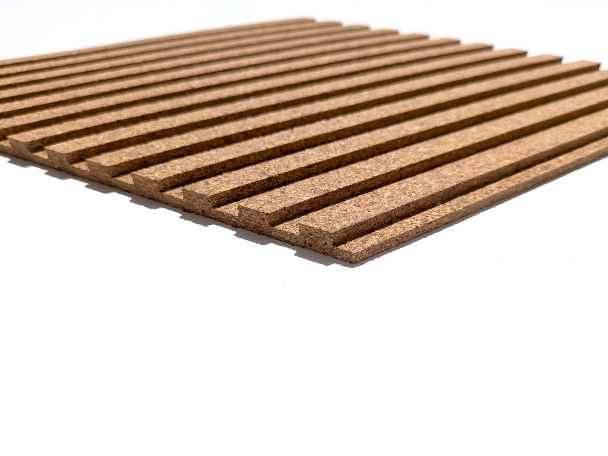 Stripe Rhombus - 12 Cork Tiles Box