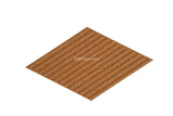 Stripe Rhombus - 12 Cork Tiles Box