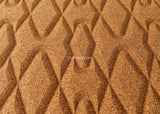 Rumba - 3D Cork Wall Tiles in Natural Color