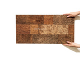 Rustic Wide - Virgin Cork Wall Panels