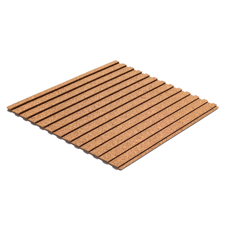 Stripe Rhombus - 12 Cork Tiles Box