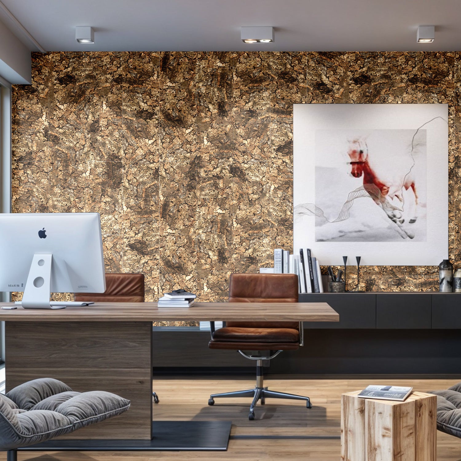 Cork Wall Panelling Gallery | OakViva Cork Interiors