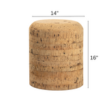 SolidCork Barrel Stool or Side Table