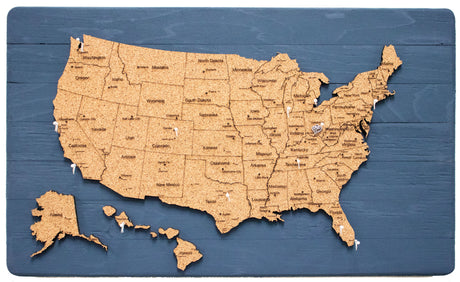 United States 3D Cork Travel Map-1