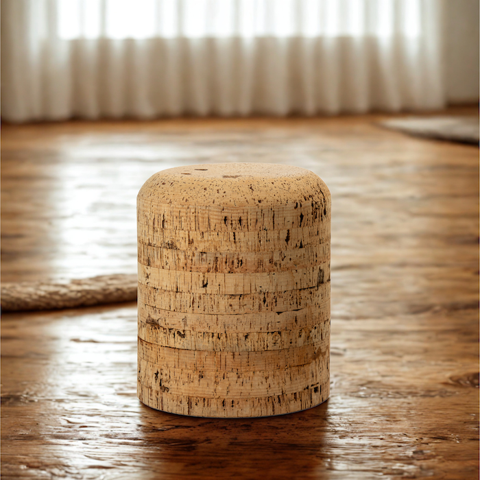 SolidCork Barrel Stool or Side Table
