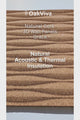 Meadows - Decorative Cork Wall Panels in Natural Color